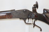 MARTINI Action German ZIMMERSTUTZEN Precision 4mm Parlor/Target Rifle C&RPANEL SCENE ENGRAVED with CARVED STOCK - 4 of 19