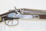1880s mfr. Antique PARKER BROTHERS Double Barrel Hammer SHOTGUN 10 GaugeCOACH STYLE Side by Side Shotgun with Wells Fargo References - 17 of 20