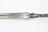 1880s mfr. Antique PARKER BROTHERS Double Barrel Hammer SHOTGUN 10 GaugeCOACH STYLE Side by Side Shotgun with Wells Fargo References - 12 of 20