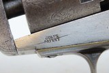 Pre-CIVIL WAR Antique COLT Model 1849 POCKET .31 Cal. PERCUSSION Revolver
HARTFORD, CONNECTICUT Manufactured in 1854 - 6 of 21