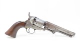 Pre-CIVIL WAR Antique COLT Model 1849 POCKET .31 Cal. PERCUSSION Revolver
HARTFORD, CONNECTICUT Manufactured in 1854 - 18 of 21