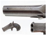 Classic REMINGTON Double DERINGER .41 Caliber Rimfire Type II C&R PISTOLOver/Under .41 Caliber Hideout Pistol - 1 of 15