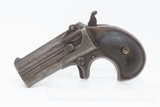 Classic REMINGTON Double DERINGER .41 Caliber Rimfire Type II C&R PISTOLOver/Under .41 Caliber Hideout Pistol - 2 of 15