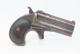 Classic REMINGTON Double DERINGER .41 Caliber Rimfire Type II C&R PISTOLOver/Under .41 Caliber Hideout Pistol - 13 of 15