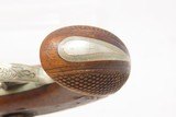 ENGRAVED Antique HENRY DERINGER PEANUT c1850s .38 CALIBER Percussion Pistol Henry Deringer’s Famous Pocket Pistol - 11 of 17