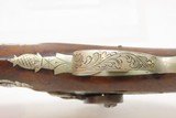 ENGRAVED Antique HENRY DERINGER PEANUT c1850s .38 CALIBER Percussion Pistol Henry Deringer’s Famous Pocket Pistol - 12 of 17