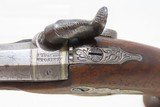 ENGRAVED Antique HENRY DERINGER PEANUT c1850s .38 CALIBER Percussion Pistol Henry Deringer’s Famous Pocket Pistol - 9 of 17