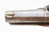 ENGRAVED Antique HENRY DERINGER PEANUT c1850s .38 CALIBER Percussion Pistol Henry Deringer’s Famous Pocket Pistol - 10 of 17