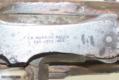 CIVIL WAR Antique JAMES MERRILL First Type .54 Caliber Percussion CARBINEIssued to NY, PA, NJ, IN, WI, KY & DE Cavalries! - Image 10 of 18