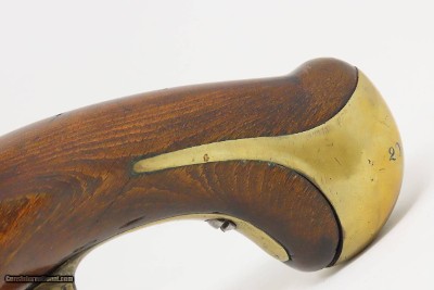 DANISH MILITARY Antique Model 1772 HEAVY DRAGOON .72 Cal. FLINTLOCK PistolRARE Netherlands Military Proofed NAPOLEONIC WARS - Image 16 of 18