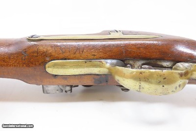 DANISH MILITARY Antique Model 1772 HEAVY DRAGOON .72 Cal. FLINTLOCK PistolRARE Netherlands Military Proofed NAPOLEONIC WARS - Image 11 of 18