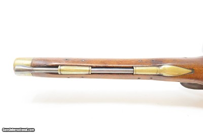 DANISH MILITARY Antique Model 1772 HEAVY DRAGOON .72 Cal. FLINTLOCK PistolRARE Netherlands Military Proofed NAPOLEONIC WARS - Image 12 of 18