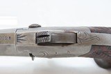 FACTORY ENGRAVED Antique COLT 2nd Model .41 Caliber SINGLE SHOT Deringer
London Proofed for British Market - 7 of 16