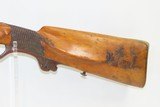CARVED STAG LATE 1700s Antique GERMANIC JAEGER .54 Caliber FLINTLOCK Rifle
With Beautifully CARVED STOCK & Raised Cheek Piece - 14 of 18