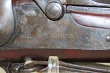 Antique U.S. SPRINGFIELD Model 1888 “TRAPDOOR” Rifle with RAMROD BAYONET
Steven W. Porter Inspected WOUNDED KNEE Era Trapdoor - 6 of 23