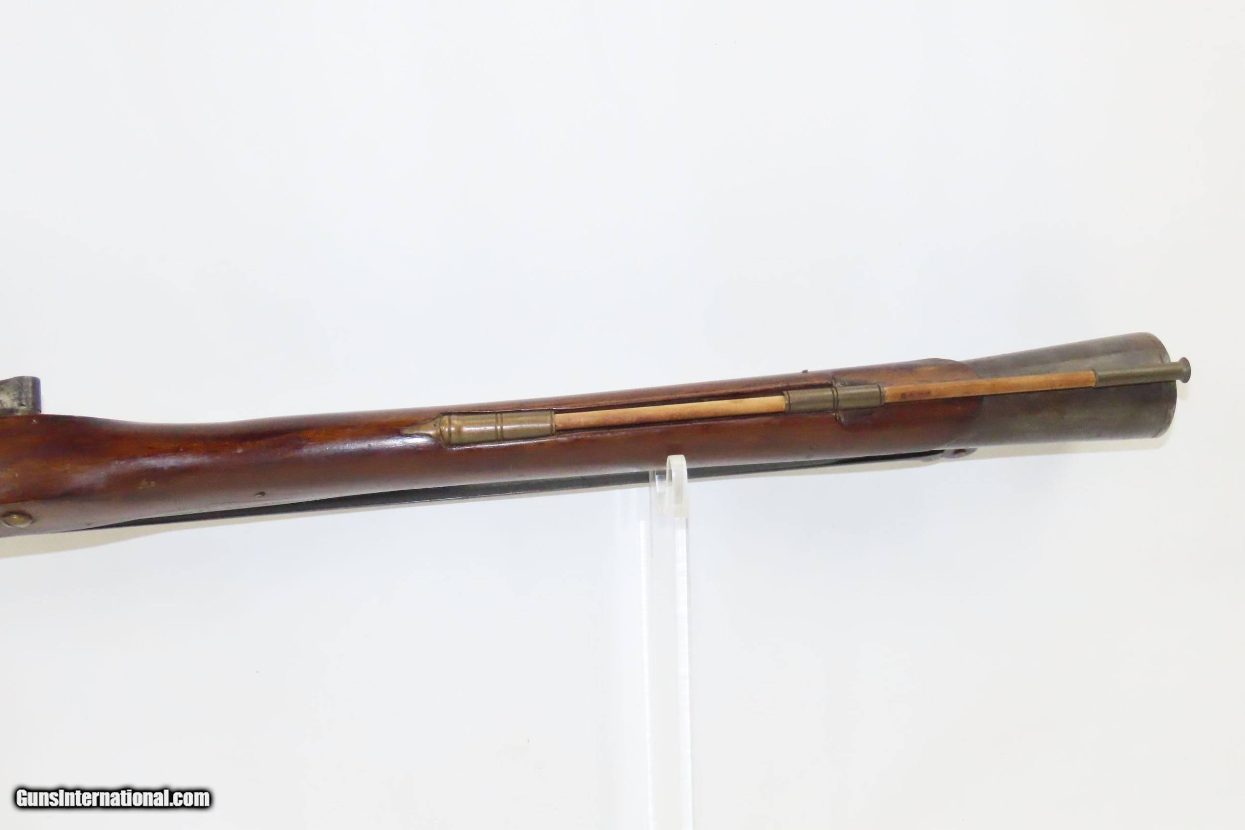 Late-1700s to Early-1800s FLINTLOCK BLUNDERBUSS with LONG FOLDING ...