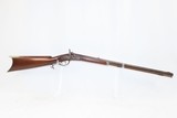 Antique Belgian HENRI PIEPER Child Size Half Stock .22 Cal PERCUSSION Rifle With “J. GOLCHER” Marked ENGRAVED LOCK - 2 of 19
