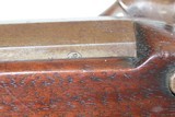 Antique Belgian HENRI PIEPER Child Size Half Stock .22 Cal PERCUSSION Rifle With “J. GOLCHER” Marked ENGRAVED LOCK - 13 of 19