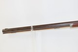 Antique Belgian HENRI PIEPER Child Size Half Stock .22 Cal PERCUSSION Rifle With “J. GOLCHER” Marked ENGRAVED LOCK - 17 of 19