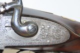 English W.R. PAPE 16 g. Double Barrel UNDERLEVER HAMMER Shotgun C&R Nicely Engraved 16 Gauge English Made Shotgun - 7 of 23