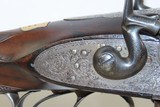 English W.R. PAPE 16 g. Double Barrel UNDERLEVER HAMMER Shotgun C&R Nicely Engraved 16 Gauge English Made Shotgun - 17 of 23