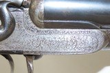 English W.R. PAPE 16 g. Double Barrel UNDERLEVER HAMMER Shotgun C&R Nicely Engraved 16 Gauge English Made Shotgun - 16 of 23