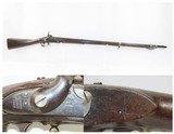 Antique US SPRINGFIELD ARMORY Model 1816 Percussion CONE Conversion MusketConverted Flintlock to Percussion U.S. Military Weapon - 1 of 20