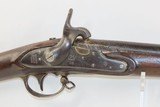 Antique US SPRINGFIELD ARMORY Model 1816 Percussion CONE Conversion MusketConverted Flintlock to Percussion U.S. Military Weapon - 4 of 20
