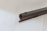 Antique Half-Stock S. HAWKEN SAINT LOUIS LONG RIFLE .38 Caliber PercussionFamous Maker of the Gateway to the West, Missouri! - 17 of 18