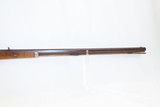 Antique Half-Stock S. HAWKEN SAINT LOUIS LONG RIFLE .38 Caliber PercussionFamous Maker of the Gateway to the West, Missouri! - 5 of 18