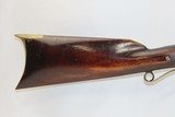 Antique Half-Stock S. HAWKEN SAINT LOUIS LONG RIFLE .38 Caliber PercussionFamous Maker of the Gateway to the West, Missouri! - 3 of 18
