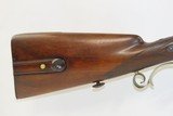 Antique F. SCHULER Side x Side GERMAN Rifle & Shotgun Percussion CAPE GUN
ENGRAVED with RELIEF CARVED & Checkered Stock - 18 of 22