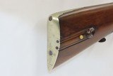 Antique F. SCHULER Side x Side GERMAN Rifle & Shotgun Percussion CAPE GUN
ENGRAVED with RELIEF CARVED & Checkered Stock - 21 of 22