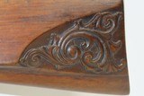 Antique F. SCHULER Side x Side GERMAN Rifle & Shotgun Percussion CAPE GUN
ENGRAVED with RELIEF CARVED & Checkered Stock - 7 of 22