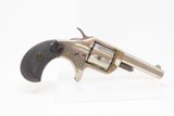 Antique COLT “NEW LINE” .22 Caliber Rimfire ETCHED PANEL Pocket Revolver
WILD WEST Hideout Gun with Nickel Plating - 13 of 16