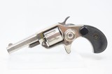 Antique COLT “NEW LINE” .22 Caliber Rimfire ETCHED PANEL Pocket Revolver
WILD WEST Hideout Gun with Nickel Plating - 2 of 16