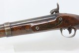 Antique SIMEON NORTH U.S. CONTRACT Model 1819 .54 Caliber CONVERSION Pistol LONG BARRELED Army & Navy Sidearm w/1822 Dated Lock - 18 of 19
