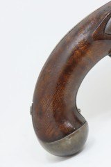 Antique SIMEON NORTH U.S. CONTRACT Model 1819 .54 Caliber CONVERSION Pistol LONG BARRELED Army & Navy Sidearm w/1822 Dated Lock - 3 of 19