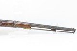 Antique SIMEON NORTH U.S. CONTRACT Model 1819 .54 Caliber CONVERSION Pistol LONG BARRELED Army & Navy Sidearm w/1822 Dated Lock - 5 of 19