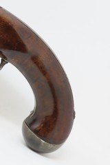 Antique SIMEON NORTH U.S. CONTRACT Model 1819 .54 Caliber CONVERSION Pistol LONG BARRELED Army & Navy Sidearm w/1822 Dated Lock - 17 of 19