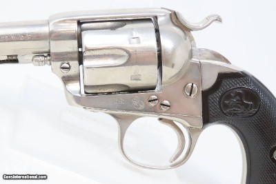 COLT First Generation BISLEY Single Action Army .38 Caliber C&R RevolverSAA in .38-40 WCF Manufactured in 1904 - Image 4 of 18