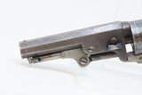 Pre-CIVIL WAR Antique COLT Model 1849 POCKET .31 Cal. PERCUSSION Revolver
HARTFORD, CONNECTICUT Manufactured in 1854 - 5 of 21