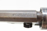 Pre-CIVIL WAR Antique COLT Model 1849 POCKET .31 Cal. PERCUSSION Revolver
HARTFORD, CONNECTICUT Manufactured in 1854 - 9 of 21