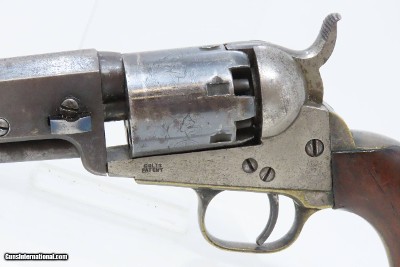 Pre-CIVIL WAR Antique COLT Model 1849 POCKET .31 Cal. PERCUSSION RevolverHARTFORD, CONNECTICUT Manufactured in 1854 - Image 4 of 21