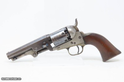 Pre-CIVIL WAR Antique COLT Model 1849 POCKET .31 Cal. PERCUSSION RevolverHARTFORD, CONNECTICUT Manufactured in 1854 - Image 2 of 21