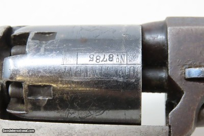 Pre-CIVIL WAR Antique COLT Model 1849 POCKET .31 Cal. PERCUSSION RevolverHARTFORD, CONNECTICUT Manufactured in 1854 - Image 17 of 21