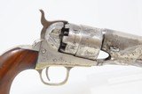 PERIOD NICKEL Antique COLT Model 1860 ARMY .44 Caliber Percussion REVOLVER
c1868 Post-Civil War Revolver Wild West - 20 of 21