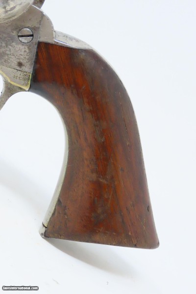 PERIOD NICKEL Antique COLT Model 1860 ARMY .44 Caliber Percussion REVOLVERc1868 Post-Civil War Revolver Wild West - Image 3 of 21