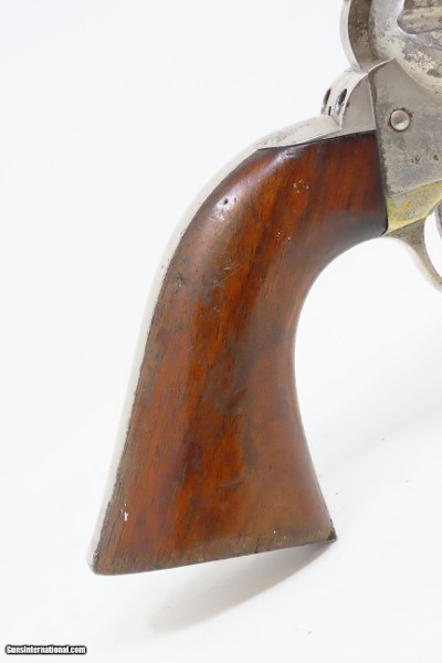 PERIOD NICKEL Antique COLT Model 1860 ARMY .44 Caliber Percussion REVOLVERc1868 Post-Civil War Revolver Wild West - Image 19 of 21