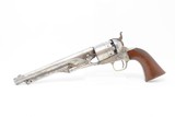 PERIOD NICKEL Antique COLT Model 1860 ARMY .44 Caliber Percussion REVOLVER
c1868 Post-Civil War Revolver Wild West - 2 of 21